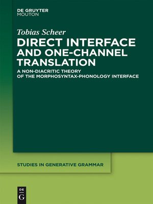 cover image of Direct Interface and One-Channel Translation